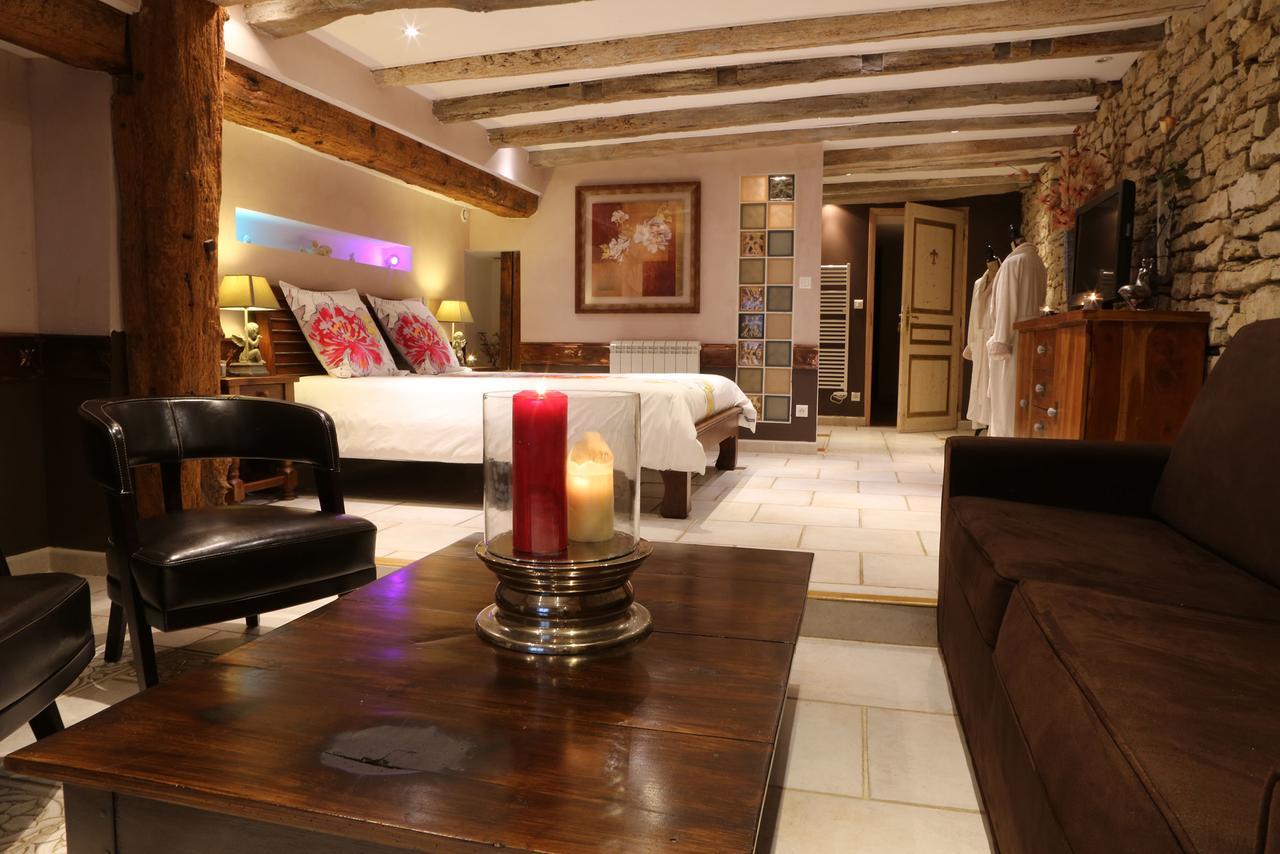 Chambres D'Hotes Le Repere Des Anges Et Spa Larnod Exterior foto